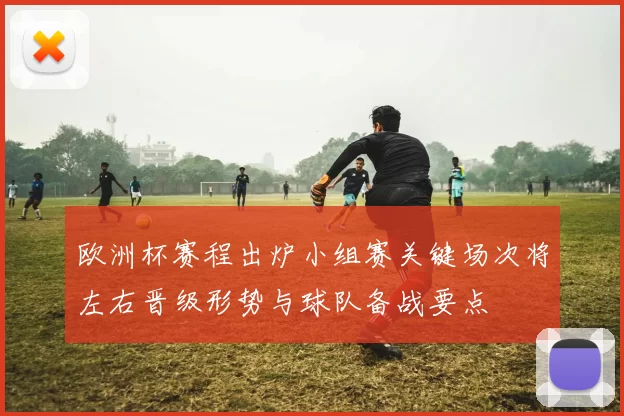 欧洲杯赛程出炉小组赛关键场次将左右晋级形势与球队备战要点